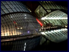 City of Arts and Sciences by night 50 - Príncipe Felipe Science Museum